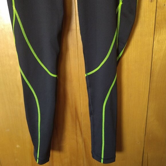 Fila Sport Running Women's Medium Black Pants Zippered Back Leg Athletic - Picture 3 of 7